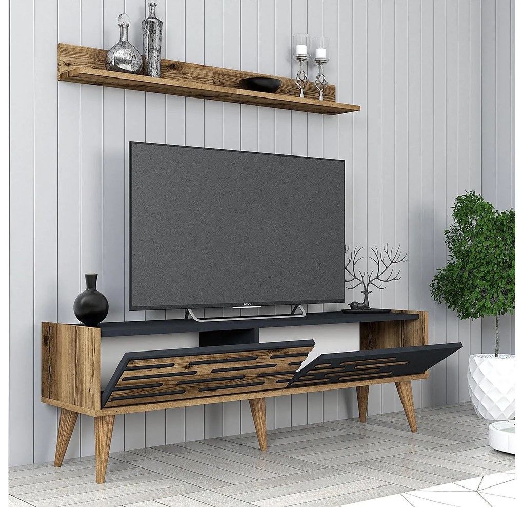 Mobilier living Valencia (Nuc + antracit). 1089353