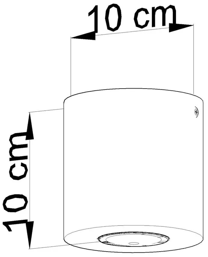 Plafonieră din lemn Sollux Roda