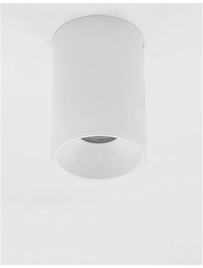 Spot aplicat tavan aluminiu NIDO alb