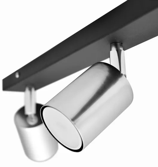 Spot LED TUNE 3xGU10/4,8W/230V crom mat/negru