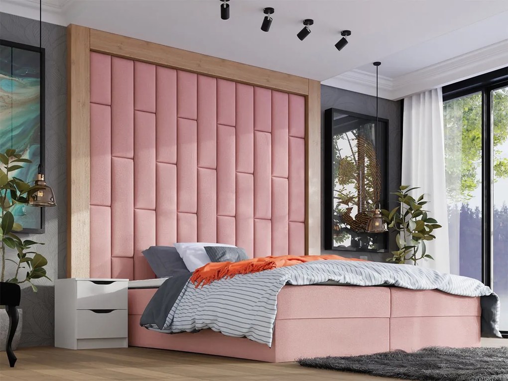 Panou tapitat pentru perete Pag 80x20