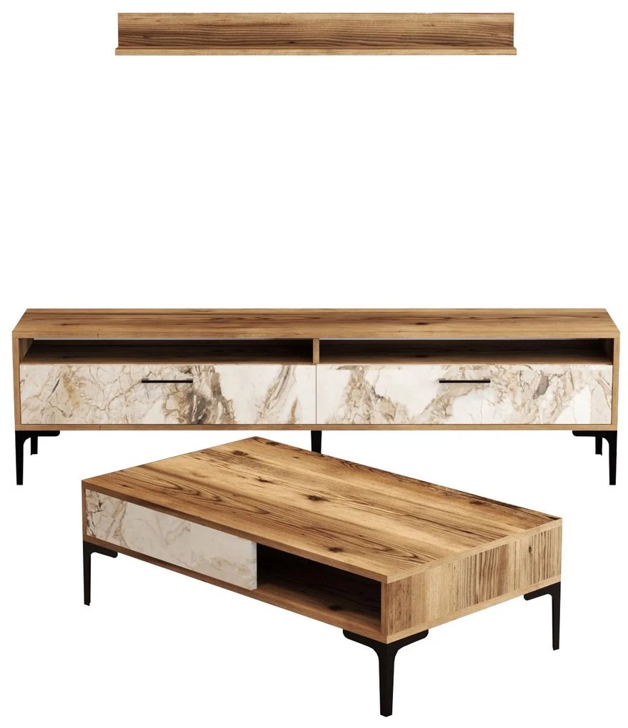 Mobilier living Irma (Nuc + Alb). 1089191