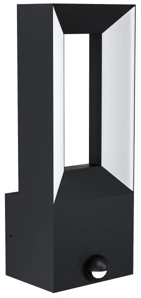 Aplică LED de exterior cu senzor RIFORANO 2xLED/5W/230V IP44 Eglo 98726