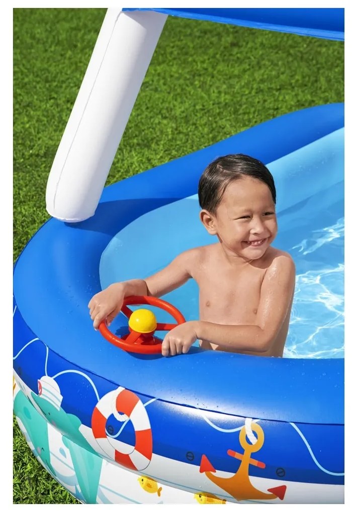Piscină gonflabilă Bestway Captain Family,213 x 155 x 132 cm