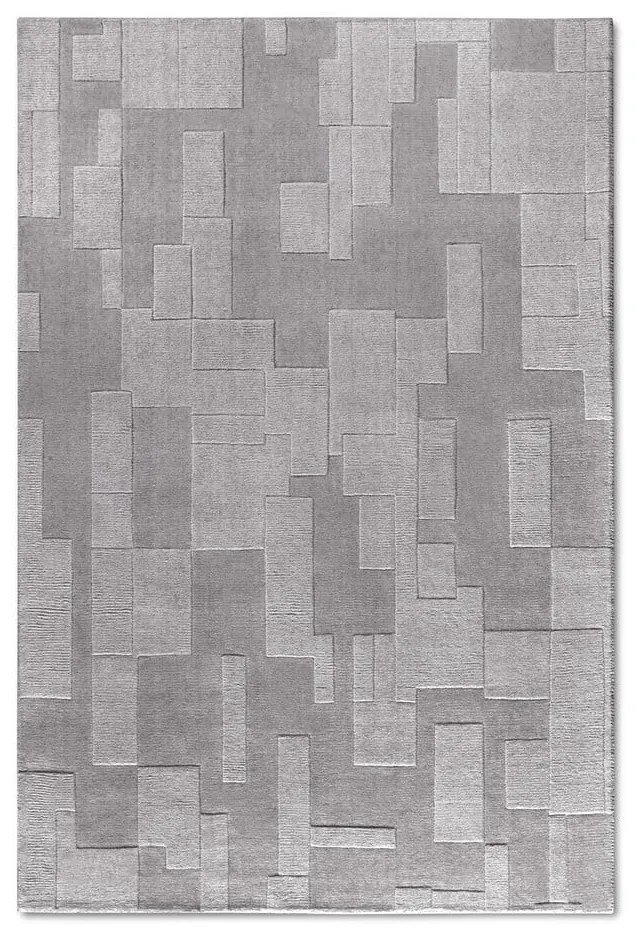 Covor gri țesut manual din lână 190x280 cm Wilhelmine – Villeroy&amp;Boch