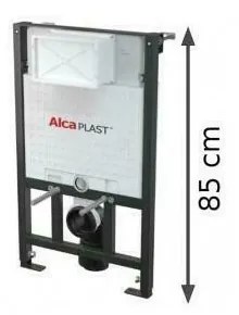 Rezervor wc incastrat Alcadrain Sadromodul pentru inaltimi reduse 0,85 m