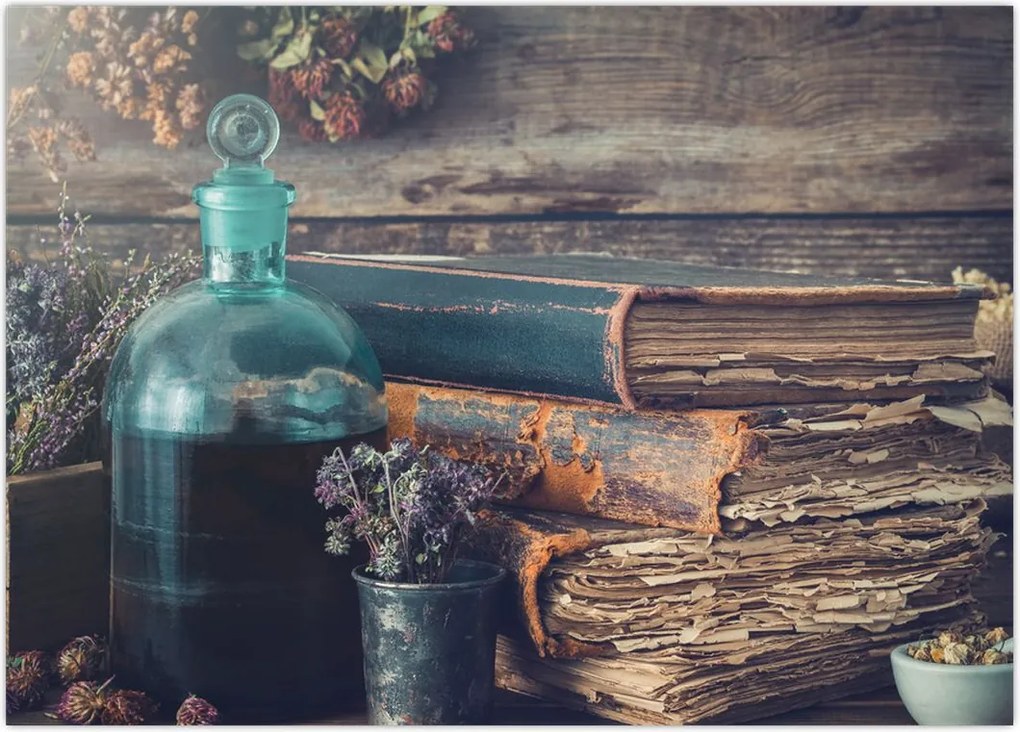 Tablou - Masa farmacistului (70x50 cm)