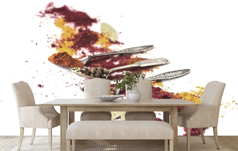 Fototapet amestec de condimente aromatice