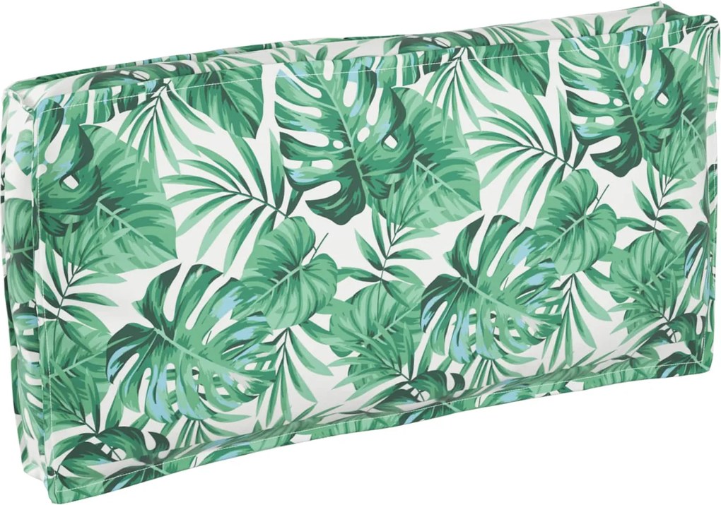 vidaXL Pernă Frunză Model cu frunze 80 x 80 x 52 cm Material Oxford