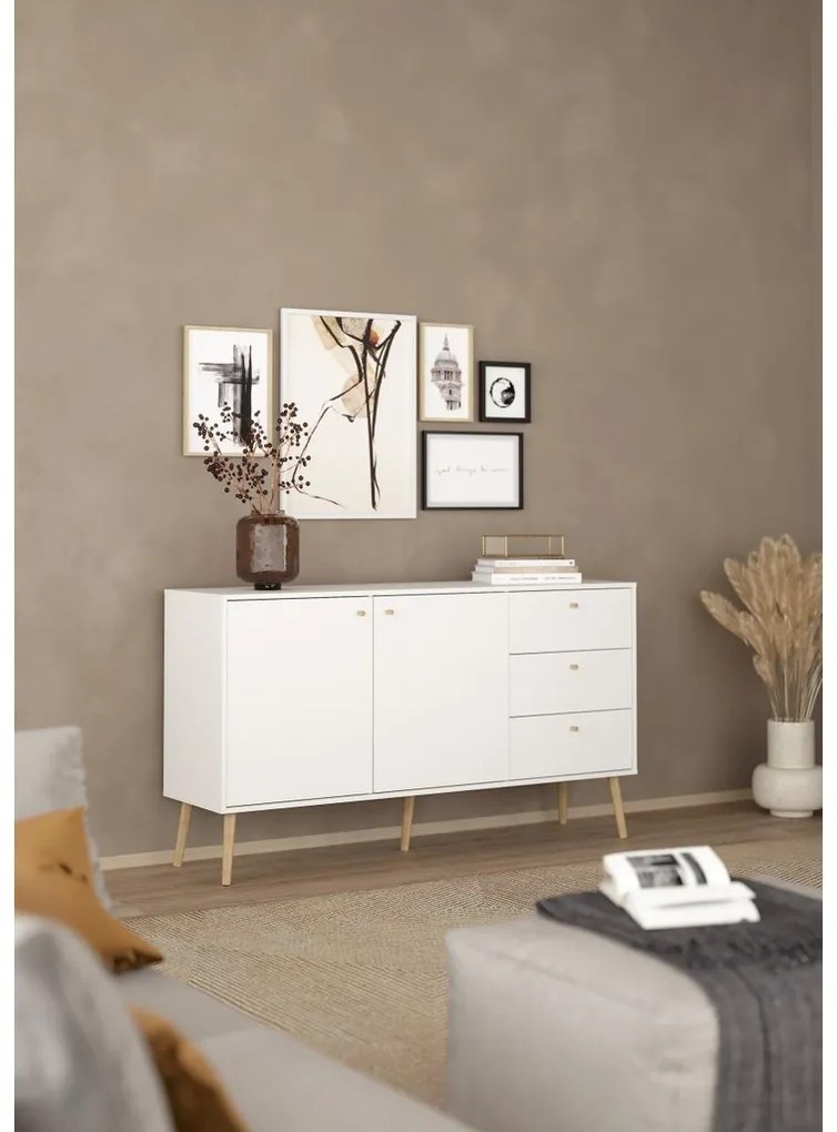 Comodă Boaz, alb