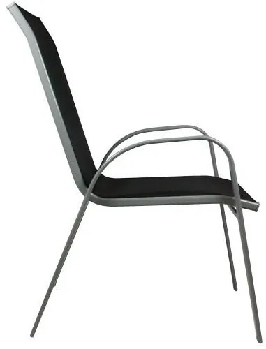 Set de mobilier de grădină, 7 bucăți de antracit