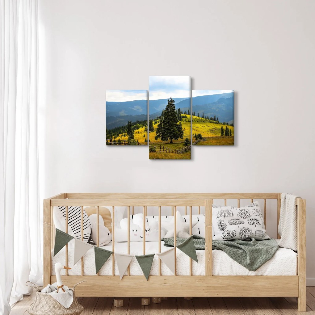 Tablou - Lunca de munte (90x60 cm)