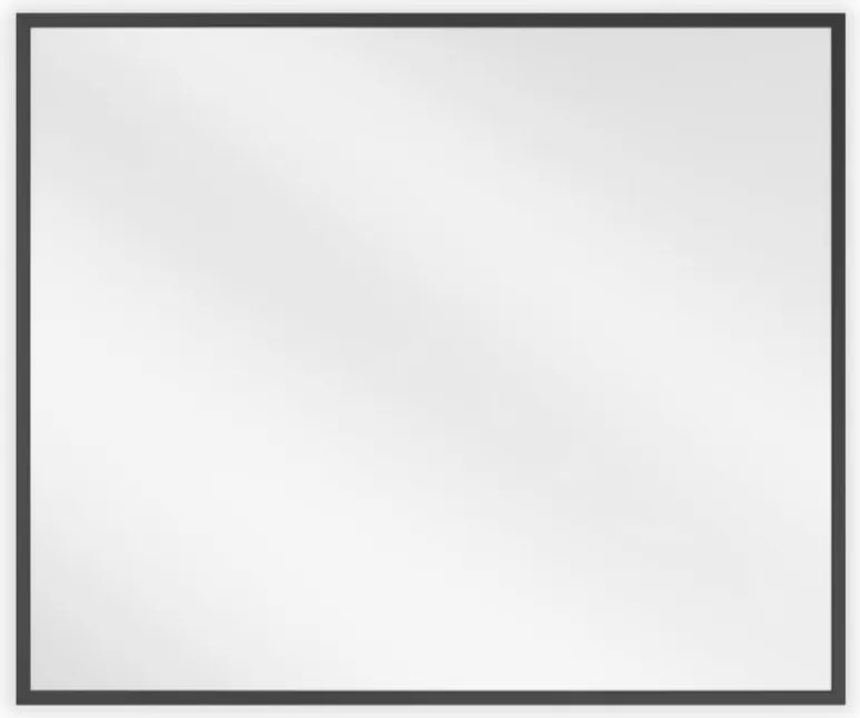 Mexen Loft oglindă de baie dreptunghiulară 60 x 50 cm, cadru negru - 9852-060-050-000-70