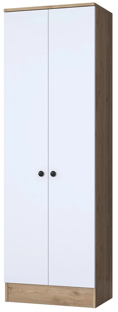 Dulap de haine Bivake 1 (alb + Nuc) . 1093926