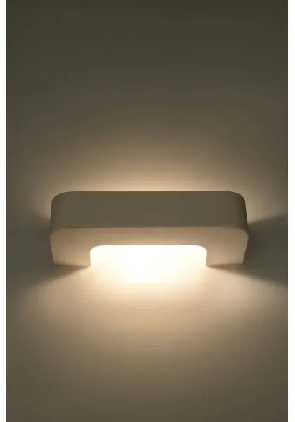 Aplică perete MAGNET 1xE27/60W/230V alb