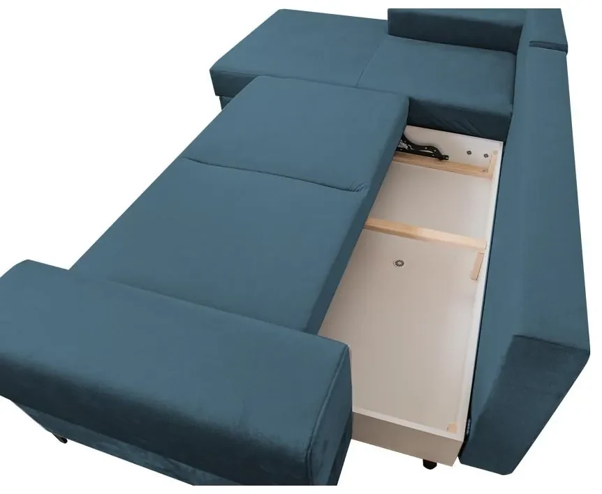 Canapea Culoare Albastru, SPARK Varianta de colt: Colt Dreapta