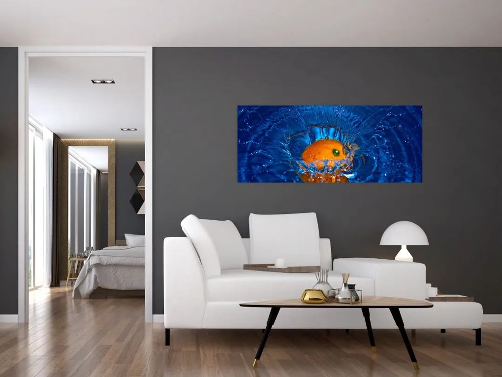 Tablou - portacala în apă (120x50 cm)