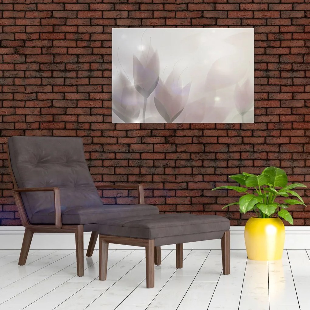 Tablou - Flori de crocus (90x60 cm)