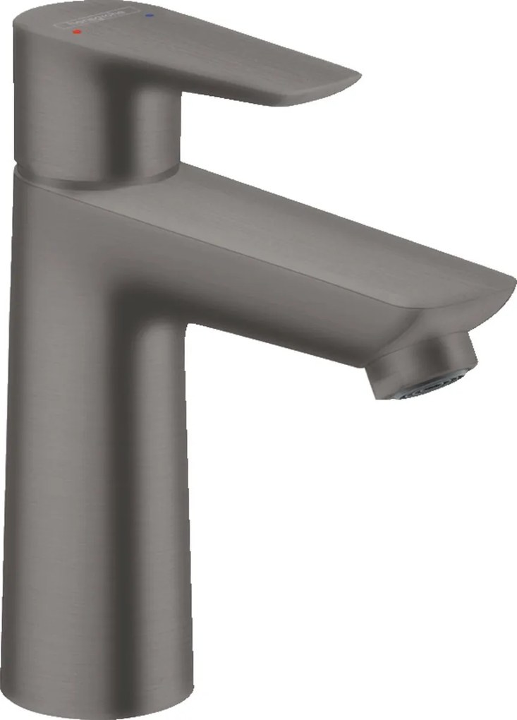 Baterie lavoar Hansgrohe Talis E 110, cu ventil, brushed black chorme - 71710340