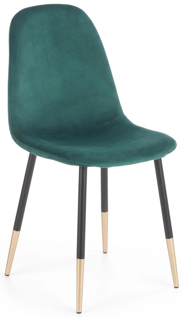 Scaun de sufragerie Kant (verde închis). Promo -6%. 1008304
