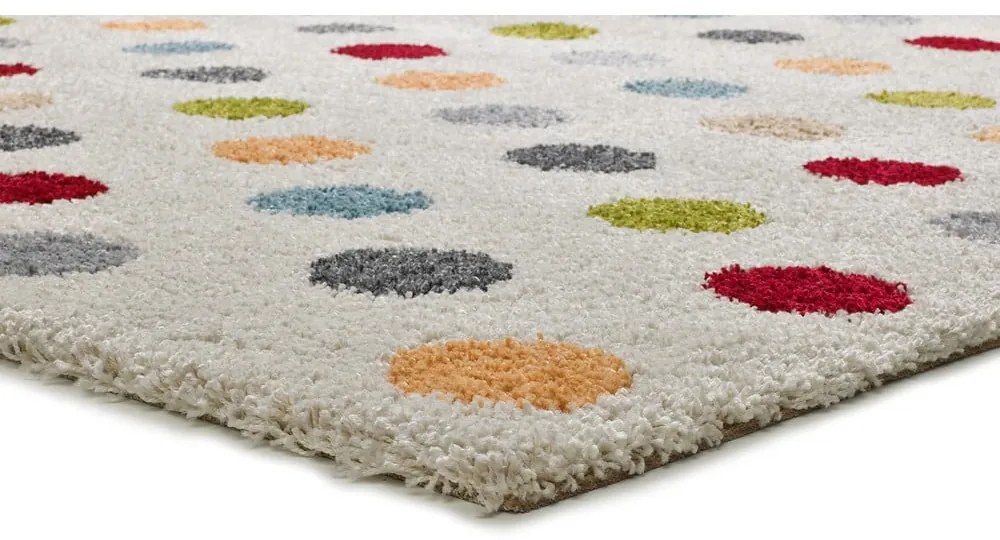 Covor crem 80x150 cm Norge Dots – Universal