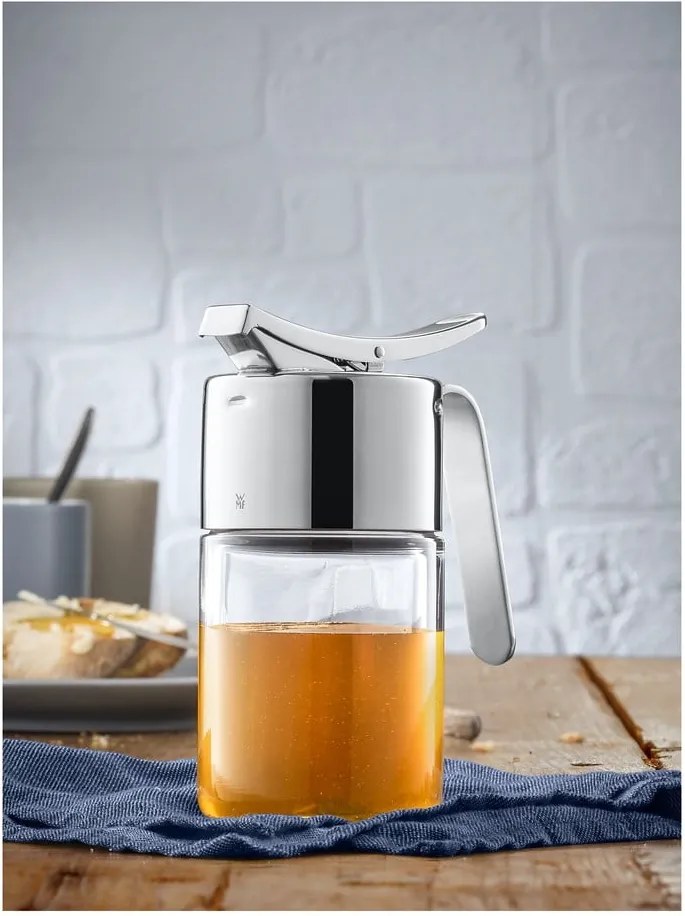 Dozator din oțel inoxidabil pentru miere Cromargan® WMF, 14 cm