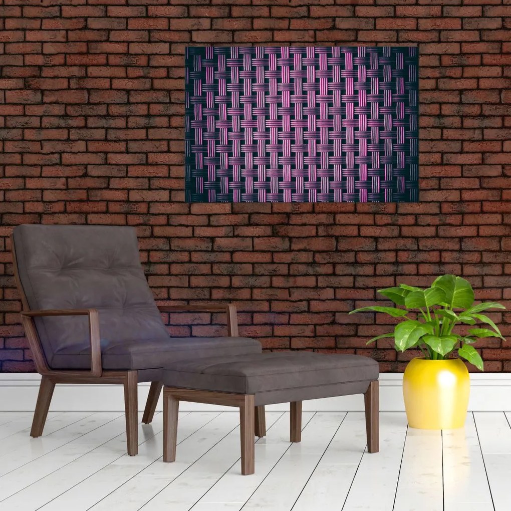 Tabloul textura în mov (90x60 cm)