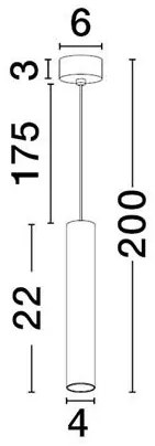 Pendul stil minimalist MOR, NVL-9011463