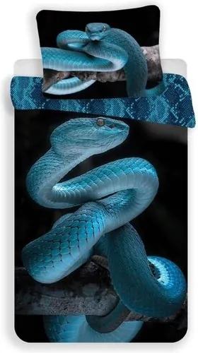 Lenjerie din bumbac Jerry Fabrics Snake, 140 x 200 cm, 70 x 90 cm