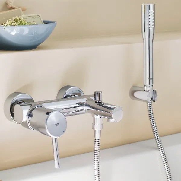 GROHE 32211001 - Baterie de cadă CONCETTO DN 15, crom lucios
