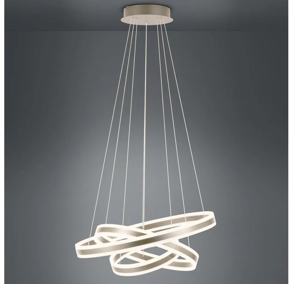 Eglo 39314 - LED Lustră dimmabilă pe cablu TONARELLA LED/78W/230V + LED/70W + LED/34W