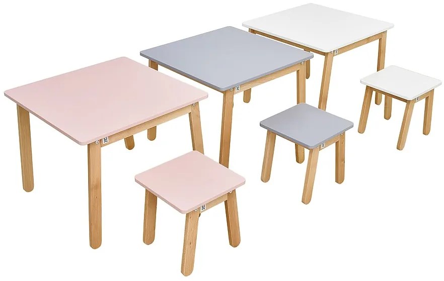 Masa pentru copii Culoare Gri, WOODY GREY