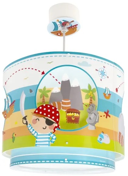 Lustră pentru copii Dalber 60652 PIRATE ISLAND 1xE27/15W/230V