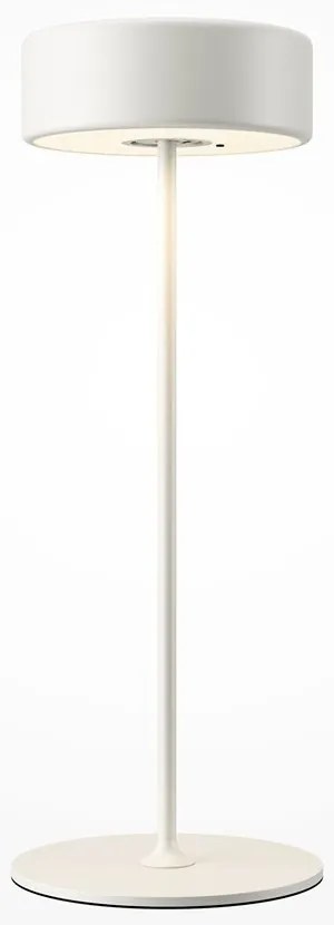 Lampa portabila cu baterii AI design alb