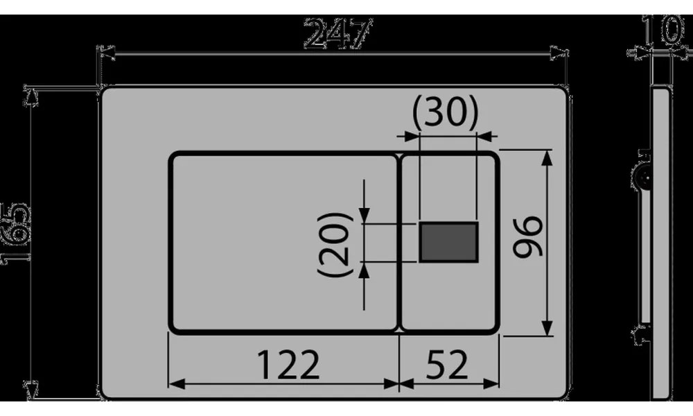 Control electronic al fluxului de apa, antivandalism, cu baterii, din otel inoxidabil