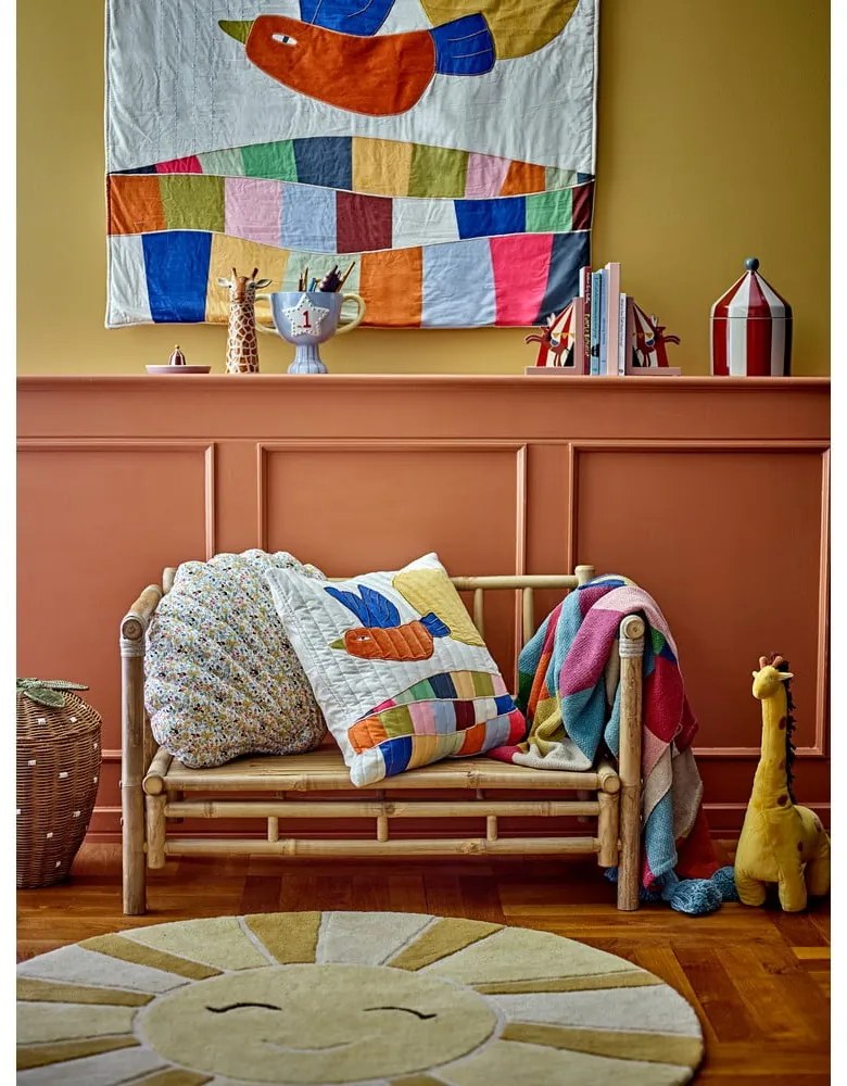 Pătură pentru copii din bumbac reciclat 130x160 cm Colorine – Bloomingville Mini