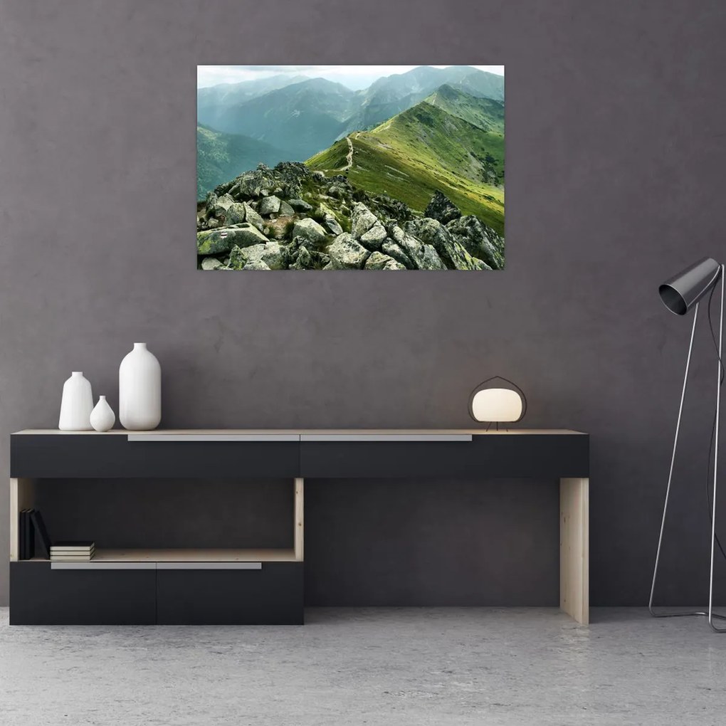 Tablou - Peisaj montan (90x60 cm)