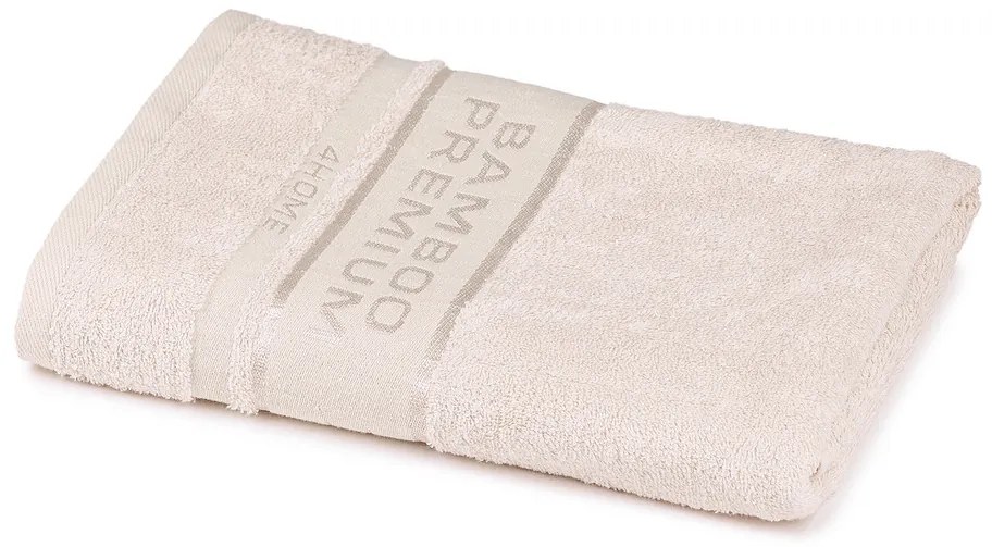 Prosop de corp 4Home Bamboo Premium bej, , , 70 x 140 cm