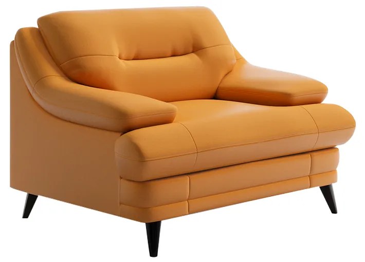 Fotoliu din piele, la comandă, piele pampas Amber M9030, LIBERA NEW
