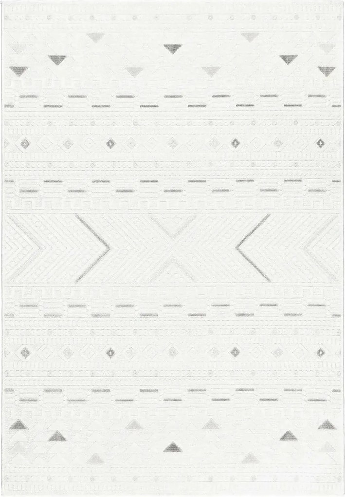 Covor SAND, 50x80 cm, forma dreptunghiulara, polipropilena, crem, 6555