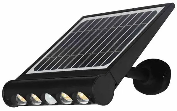 Lampă solară LED de perete cu senzor mișcare LED/8W/3,7V 4000 mAh 4000K IP65