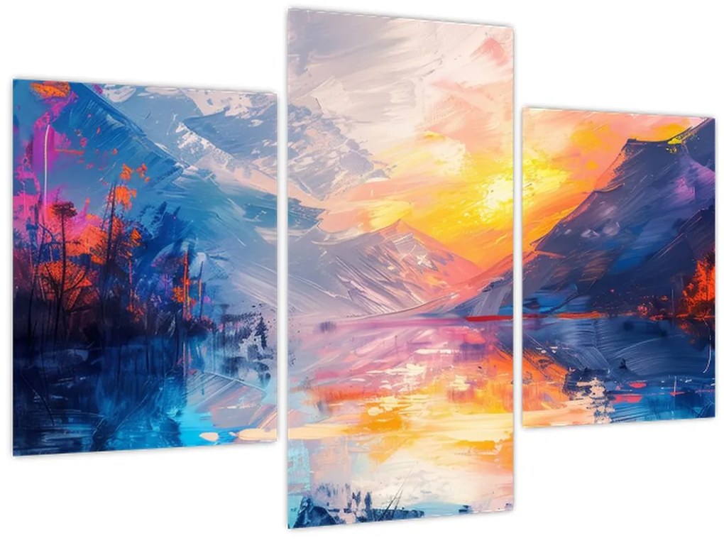 Tablou - Pictura peisajului (90x60 cm)