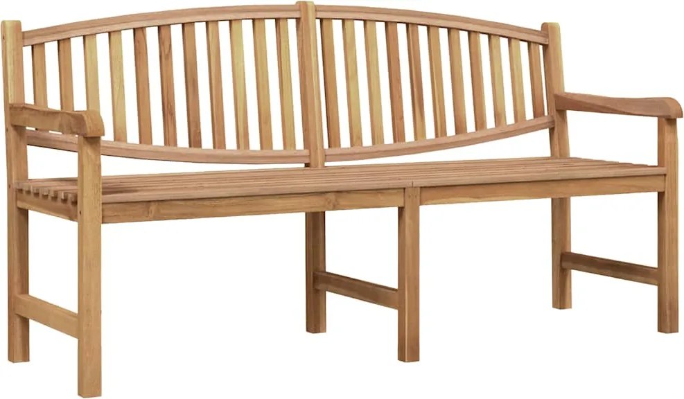 vidaXL Bancă de grădină, 179,5x60x90 cm, lemn masiv de tec