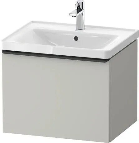 Duravit D-Neo dulap 58.4x45.2x44 cm sub chiuveta pe perete gri DE4249004220000