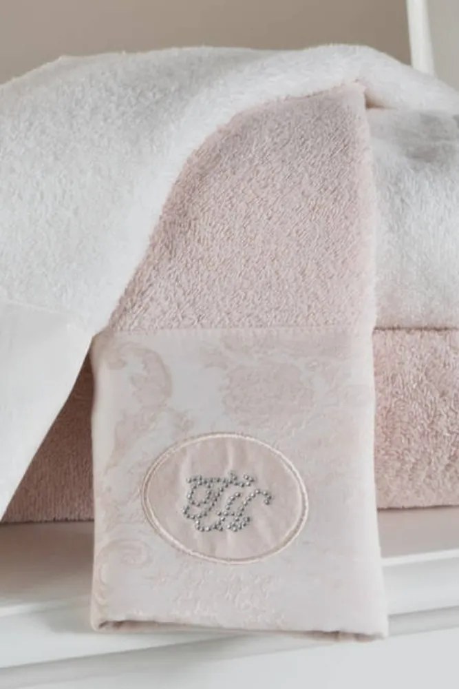 Set prosop și prosop de corp GRANT, 2 buc Roz / Pink Set (prosop 50x100cm, prosop de corp 75x150cm)