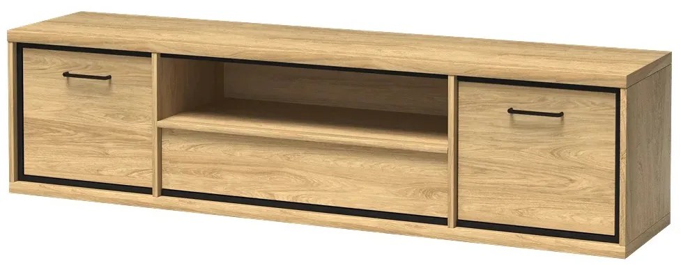 Masă TV/Dulap Milley 13 (cu iluminat LED) (hikora). 1057886