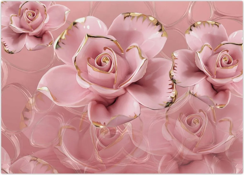 Tablou - Decor floral (70x50 cm)