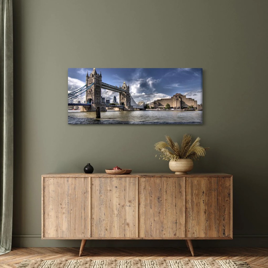 Tablou - Tower Bridge din Londra (120x50 cm)