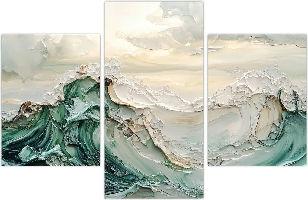Tablou - Abstracție Marină 3D (90x60 cm)