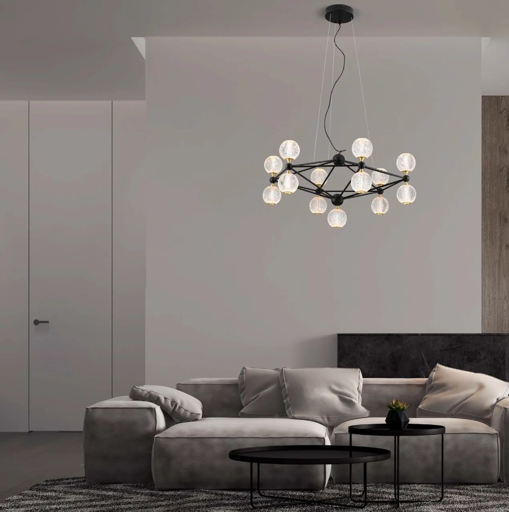 Lustra LED dimabila design modern BELINDA